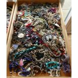 Approximately 10KG of costume jewellery