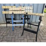 Four Powerfix work benches