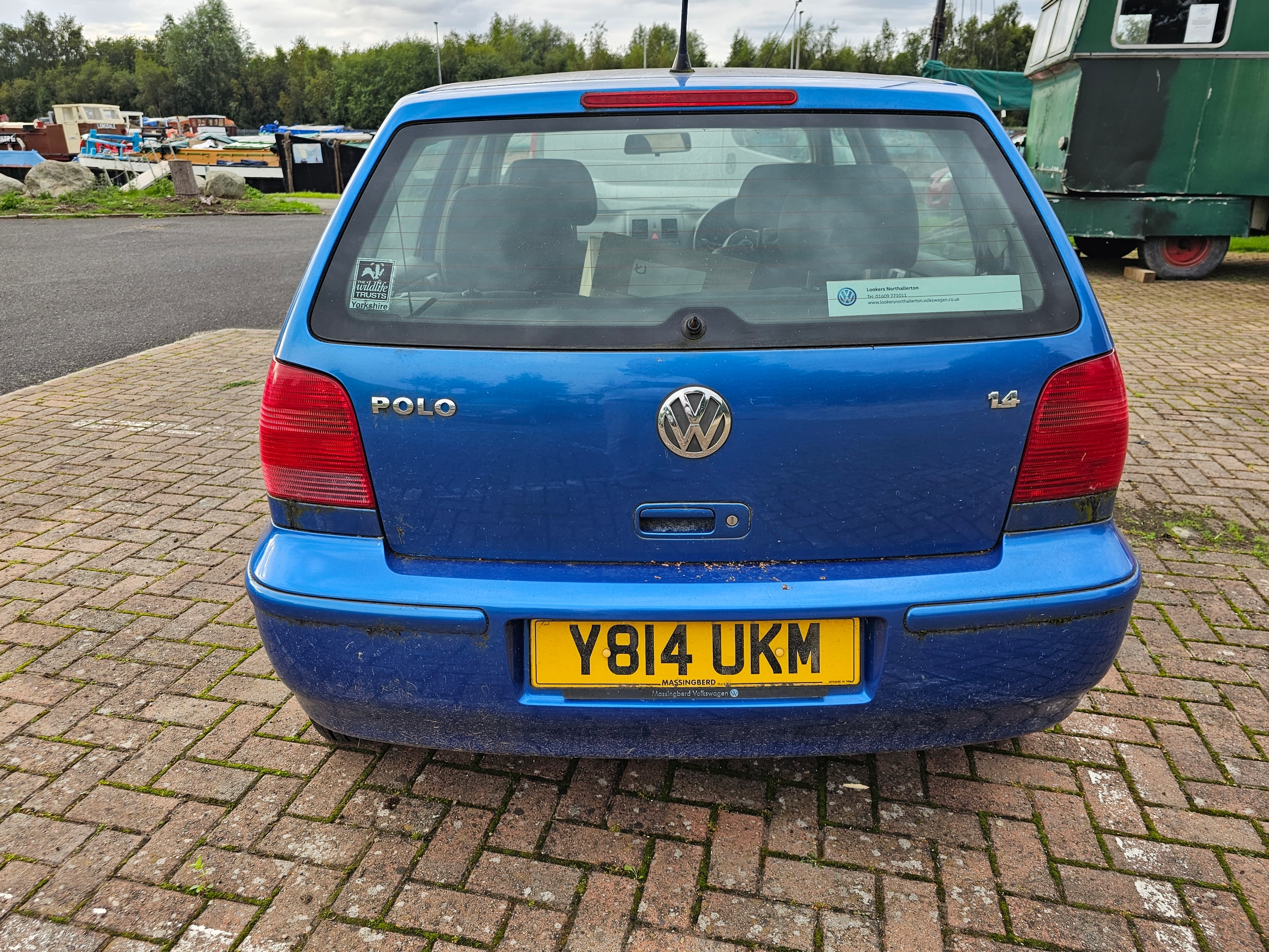 2001 VW POLO, 1390cc. Registration number Y814UKM. VIN number WVWZZZ6NZ1Y259513. Property of a - Image 8 of 11