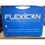 A Flexicon conduit set, in carry case, unused