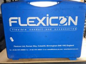 A Flexicon conduit set, in carry case, unused