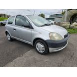 2000 Toyota Yaris S, 998cc. Registration number X809 UBT. VIN number JTDJV133500247466. Property