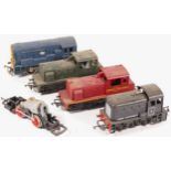 Lima & Triang, OO gauge, a collection of 5x locomotives to include 09026, SAR, Dock Authority and
