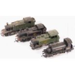 Hornby & Lima, OO gauge, a collection of 4x locomotives to include Southern 4572, GWR 4589, LMS