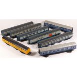 Hornby, OO gauge, a collection of 8x mixed carriages (10)