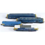 Hornby & Lima, OO gauge, collection of 4 National Rail locomotives, unboxed to include models 33056,