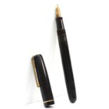 Watermans, a W2B fountain pen with 14kt gold nib,12.5cm.