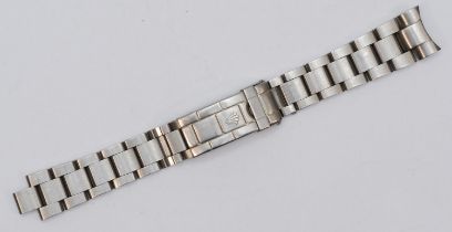 Rolex, a stainless steel Oyster bracelet, the believed copy clasp signed and numbered 012, the