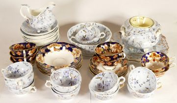 A collection of ceramics and glassware, to include Royal Albert 'Heirloom' teaware, Staffordshire