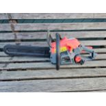 A Sovereign petrol chain saw with 40cm bar, unused