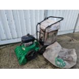 A Billy Goat KV601 Lawn Vacuum, price new £1590 inc vat with two bags