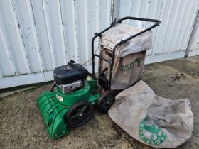 A Billy Goat KV601 Lawn Vacuum, price new £1590 inc vat with two bags