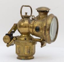 A K.O.R.A brass acetylene lamp, No 264.