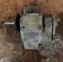 A vintage BSA 3 speed gearbox