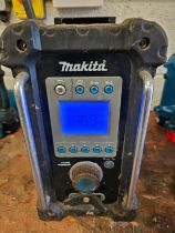 A Makita radio, BMR100, working