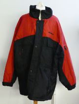 A contemporary Snap-on gentlemens waterproof jacket