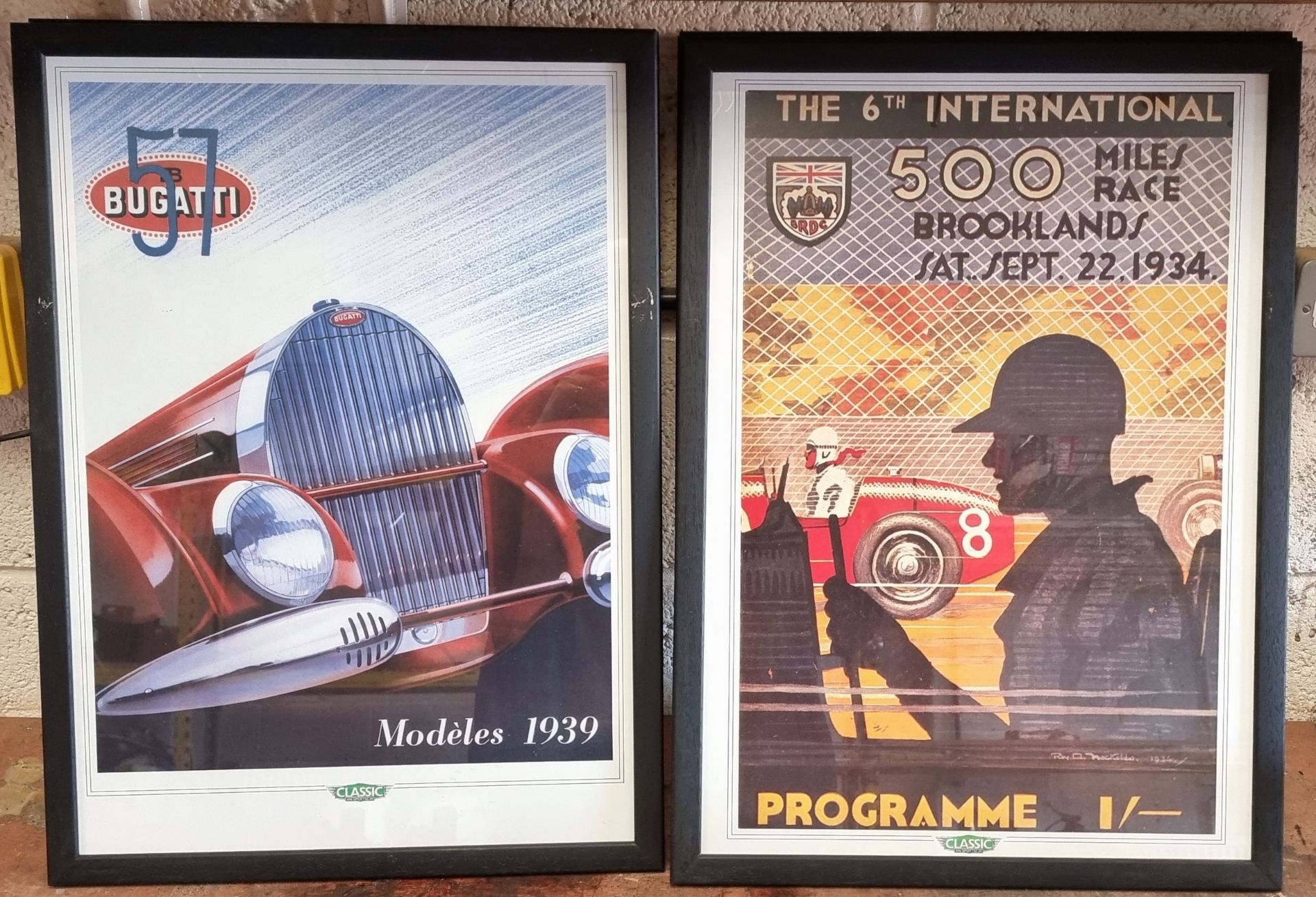 A set of eight Classic & Sportscar posters, framed, 63 x 46cm (8) - Image 3 of 5