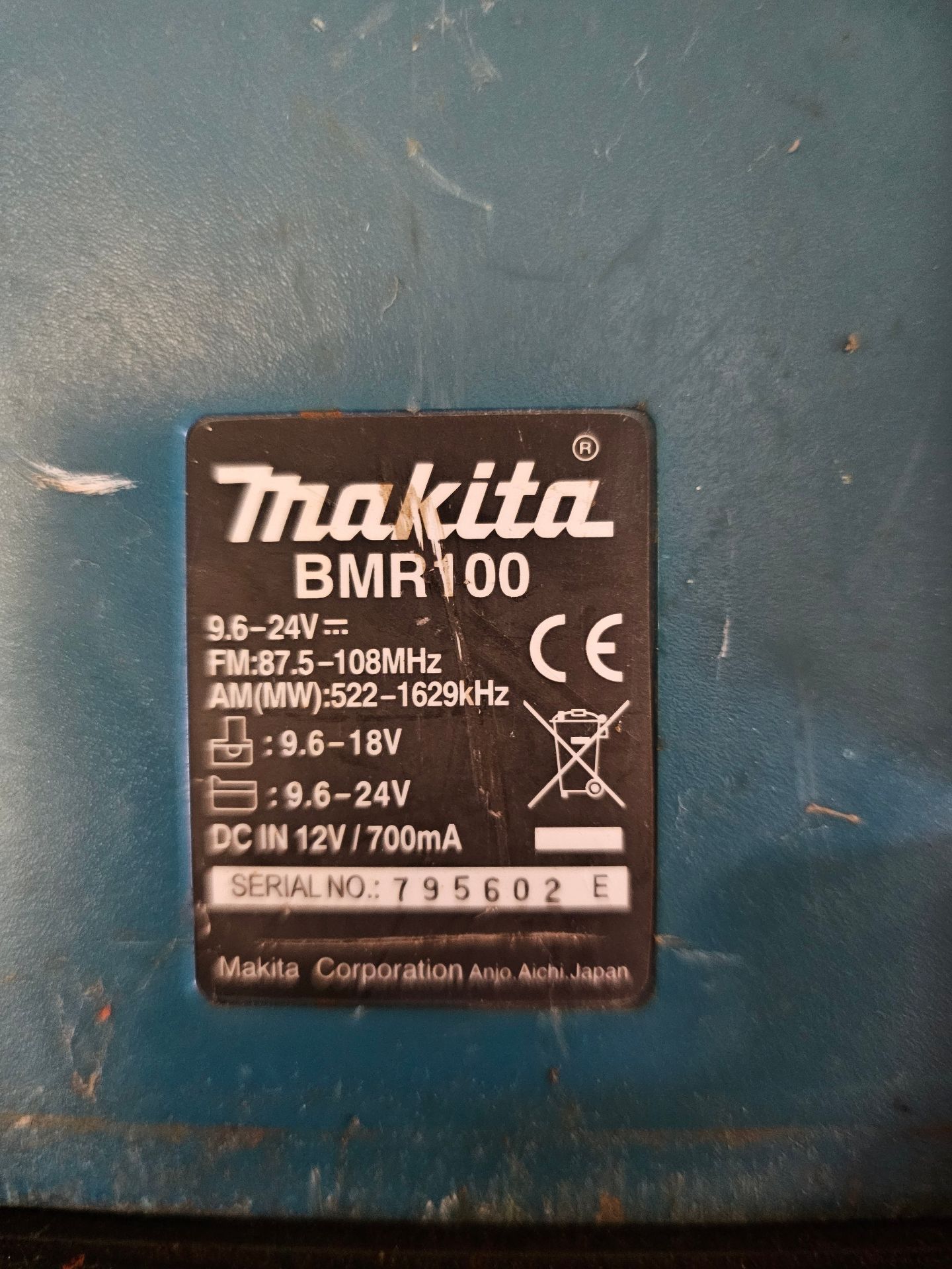 A Makita radio, BMR100, working - Image 3 of 3