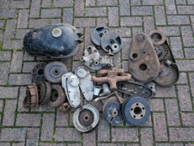 A quantity of mainly AJS/Matchless and BSA spares