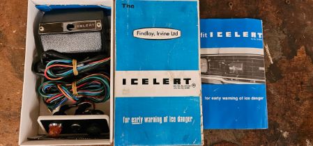 An Icelert early warning ice detector, unused and boxed.