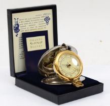 A Grants of Dalvey Scotland Voyager clock, 7cm.