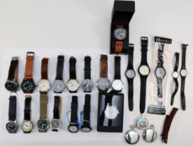 Eagle Moss Collection, a RAF 1960's quartz replica wristwatch, and a quantity of quartz