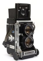A 1960s Mamiya C33 professional medium format film camera with 80mm twin lens (working)