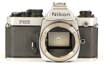 A Nikon FM2N camera, No. 7283632 (working)
