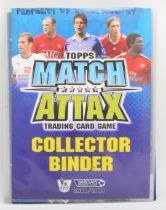 An album of Topps Attax trading cards 2008/2009 season.