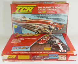 Two sets of TCR slot car racing car systems 'Super Jam Car Special' (2)