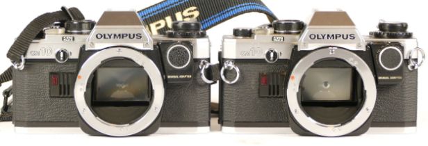 Two Olympus OM10 cameras (both working)