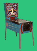 Grand Slam, by Gottlieb & Co., an electronic pinball machine, c.1972, plays with 5p and 10p coins,