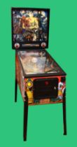Hook by Data East, a pinball machine, c.1992, based on the 1991 Steven Spielberg movie with Robin