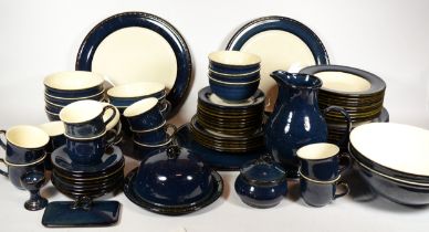 A large quantity of Hornsea Pottery created for British Home Stores in the 'Brecon' blue design.