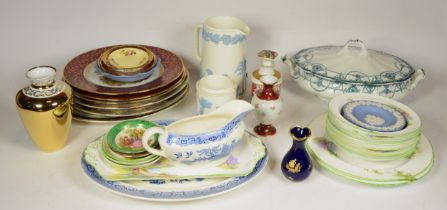 A collection of mid 20th century and later ceramics, to include Royal Worcester lidded tureens,