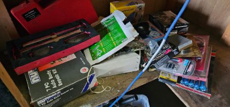 A shelf of tools