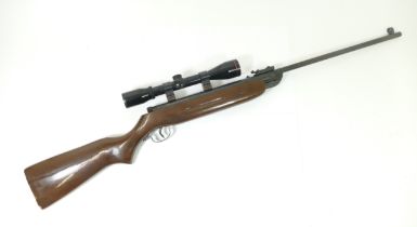 A Sports Marketing XTB2 air rifle, Cal.177 with 4x40 W.A scope, 98cm long. This product is not for