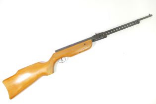 A 1960s/70s Realm Tornado .22 Cal air rifle, serial number 74965. This product is not for sale to