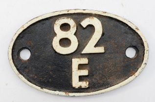 Cast-Iron shed plate- 82E Bristol (Barrow Road)