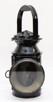 Southern Railway 4 aspect hand lamp, case stamped S(E)R (Complete with burner marked BR)