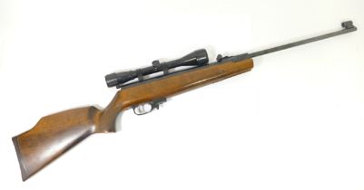 A German Weihrauch, HW90 5.5 KAL air rifle 'The Oben' with Nikko Stirling Silver Crown 4x40 scope,