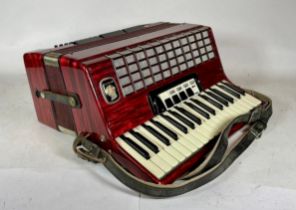A 20th century Contasina Weimeister accordion, 41cm wide