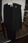 A 1930s style 1970s Wallis dress on black, and similar cotton dress.