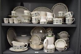 AN extensive collection of Royal Doulton 'Tapestry' coffee pot, plates, egg cups and much more to be