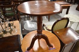 Two reproduction pedestal tables