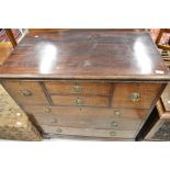 An early 20th Century mahogany bedroom chest by Waring & Gillows , with Gillows Lancaster and