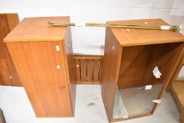 A vintage teak ladderax unit