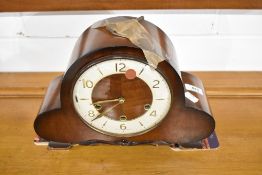 A mid 20th Century mantel clock