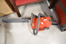 An EFCO petrol chainsaw