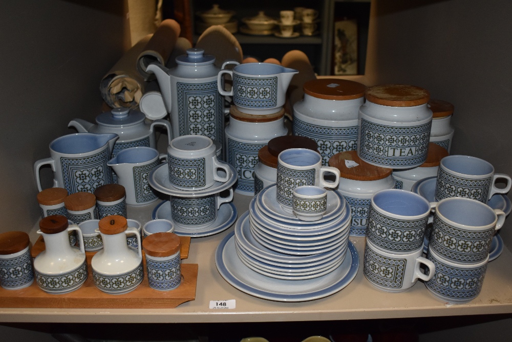 An extensive selection of Hornsea 'Tapestry' pattern teawares, to include coffee pot, teapot, - Image 2 of 2